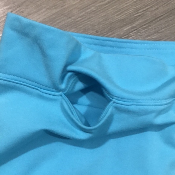 Adidas Turquoise Athletic Climalite Skort size 8 - Picture 5 of 10